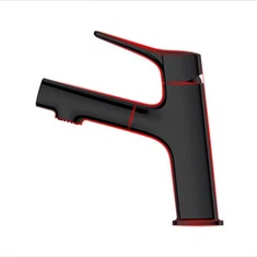 Kopalniške pipe za umivalnik z izvlečnim pršilom